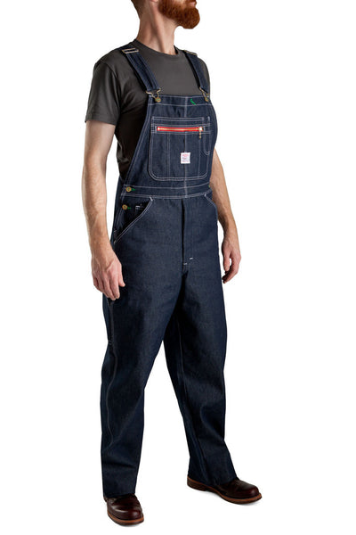 Rigid Indigo High Back Overalls - Pointer Brand