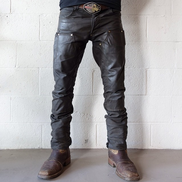 Waxed Canvas Fitted Work Pant – Moto Moda