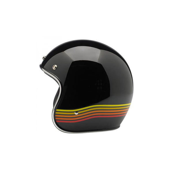 Biltwell Bonanza Helmet - LE Spectrum - Black/Orange