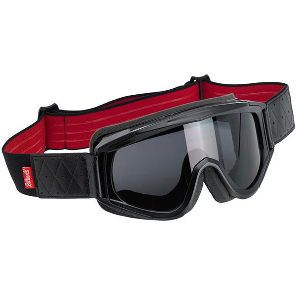 Overland Goggles - Black/Red